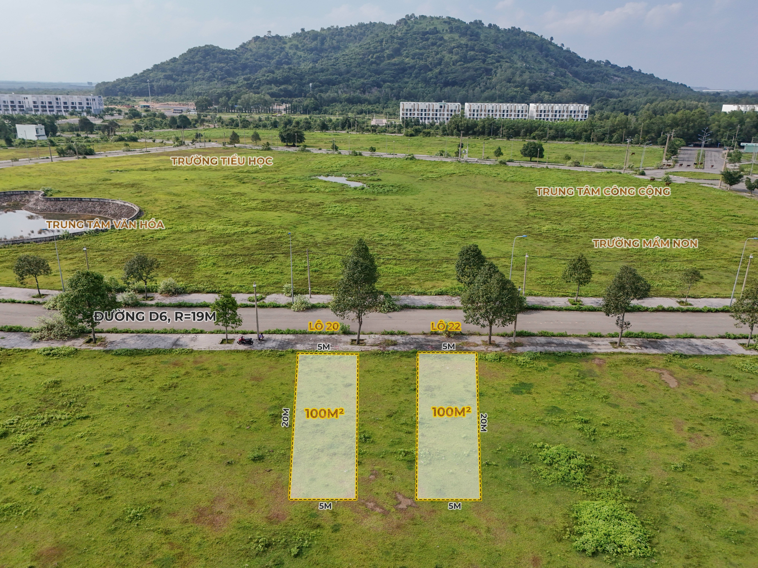 Bán đất tái định cư Sonadezi Suối Nghệ, Châu Đức