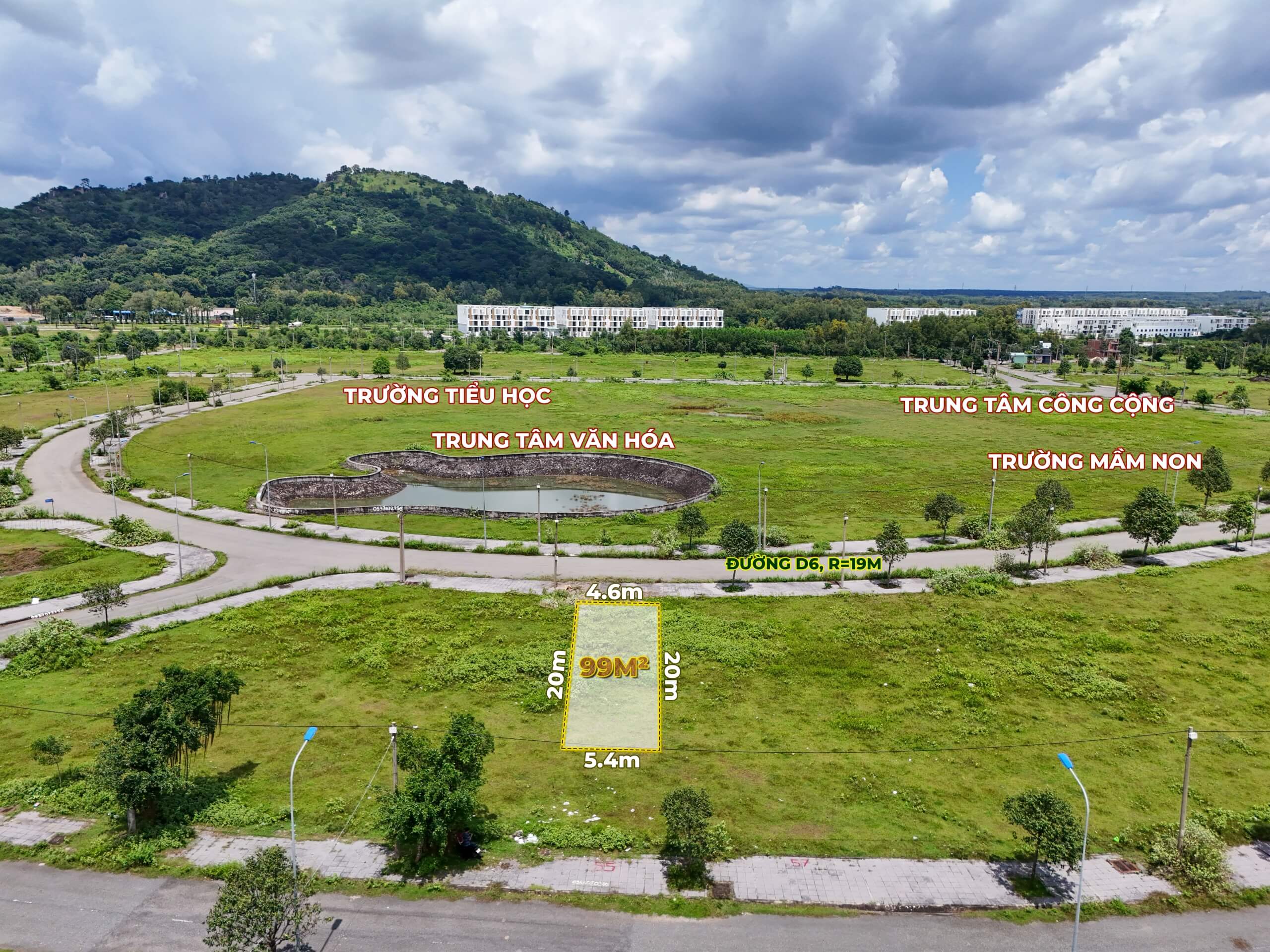 Bán đất tái định cư Sonadezi Suối Nghệ, Châu Đức