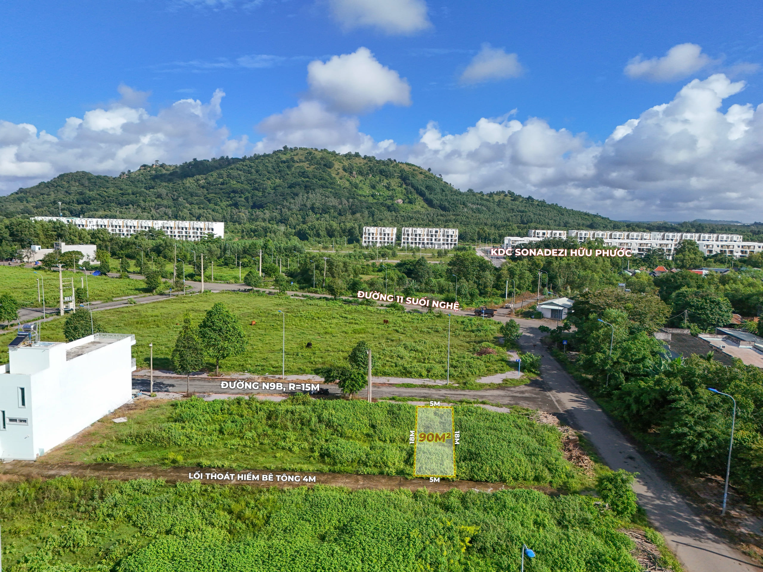 Bán đất tái định cư Sonadezi Châu Đức