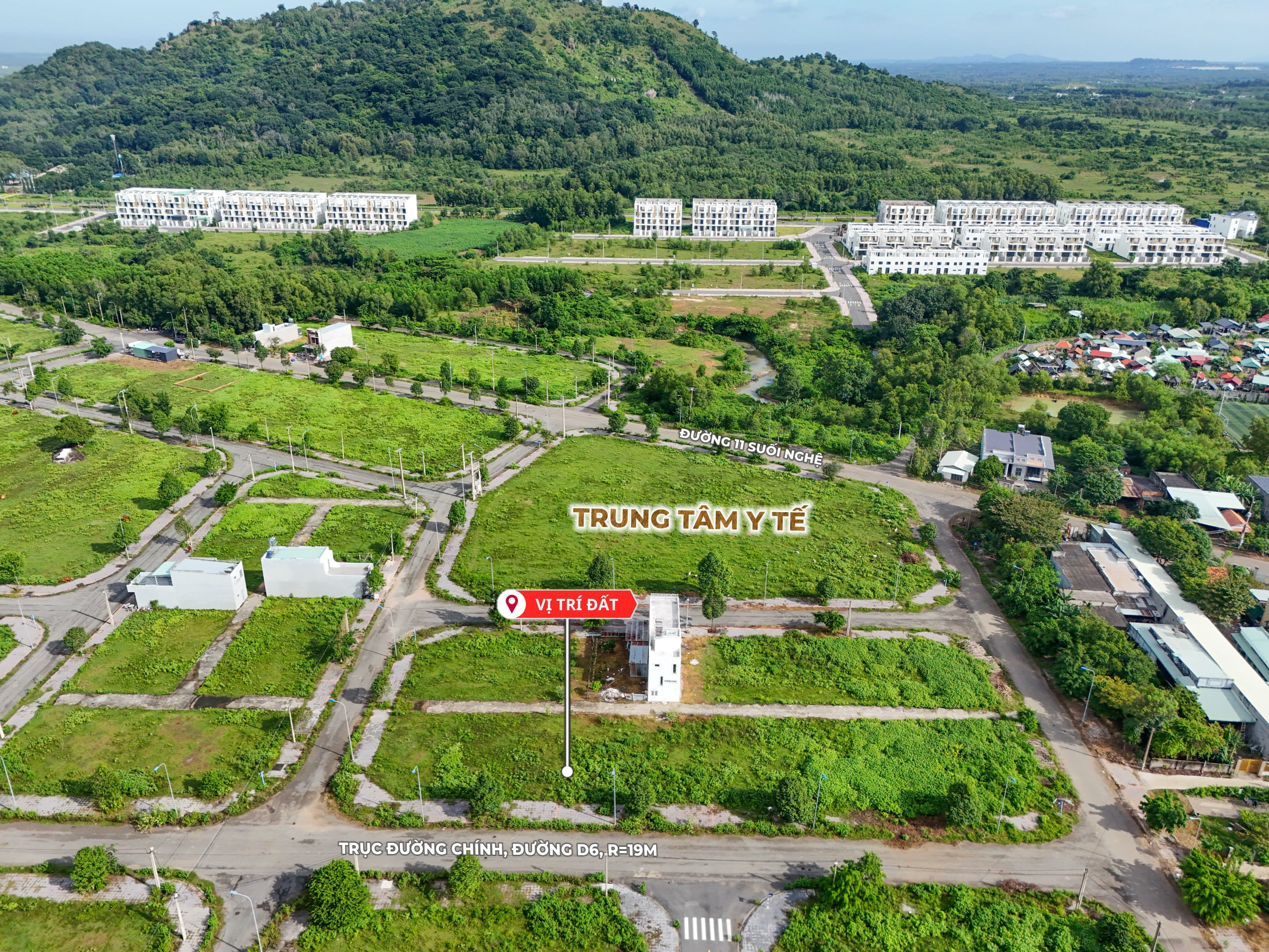 N11_2 lô liền kề Bán đất tái định cư Sonadezi Châu Đức