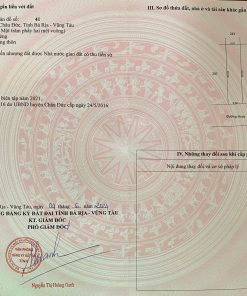 Bán đất tái định cư Sonadezi Châu Đức