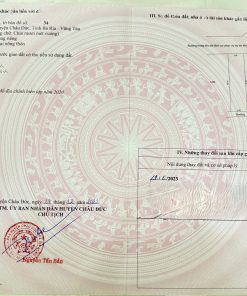 Bán đất tái định cư Sonadezi Châu Đức