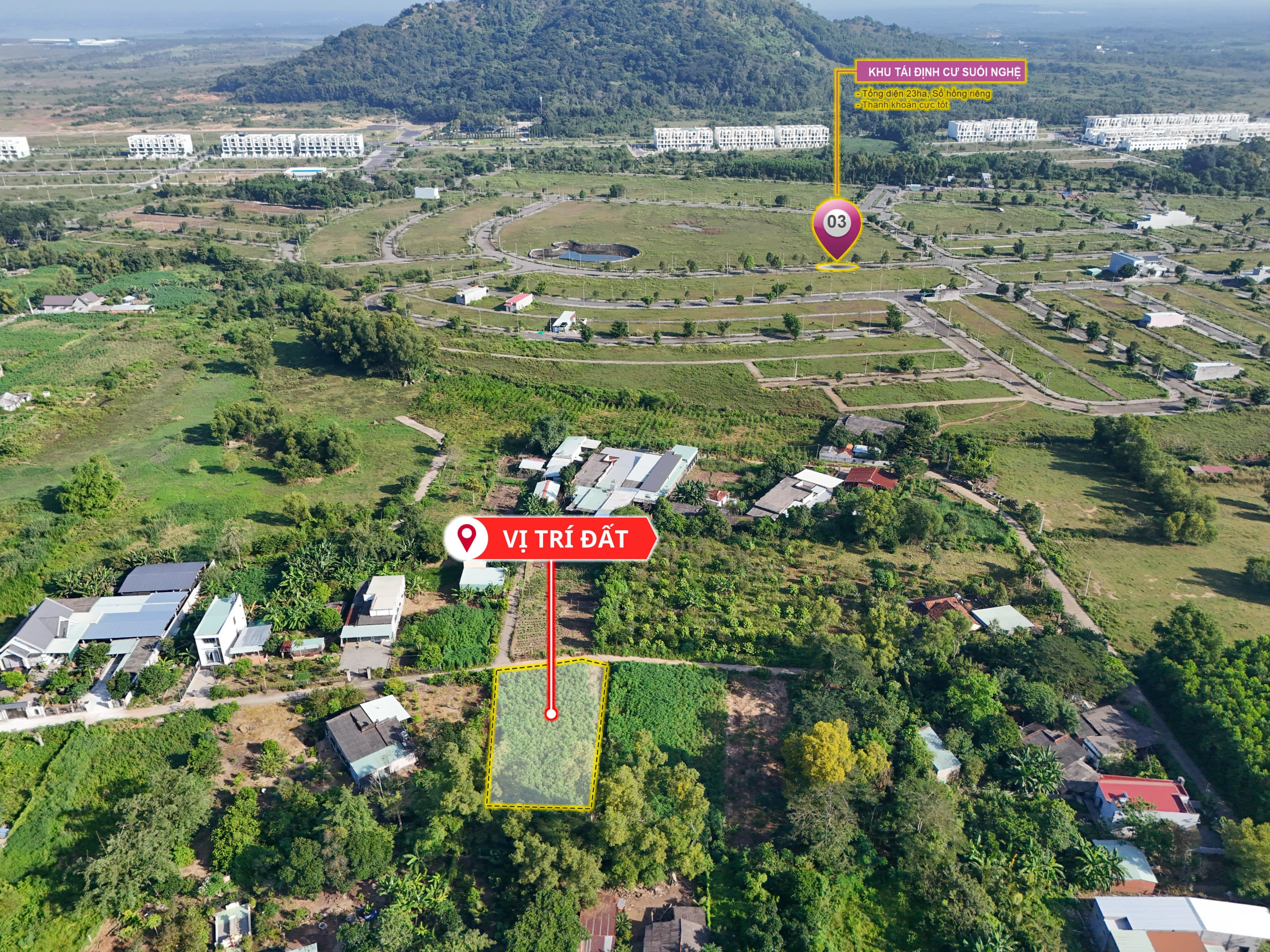 Bán đất bàn cờ Suối Nghệ, sonadezi Châu Đức