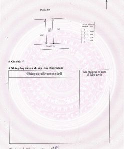 Bán đất tái định cư Sonadezi Châu Đức