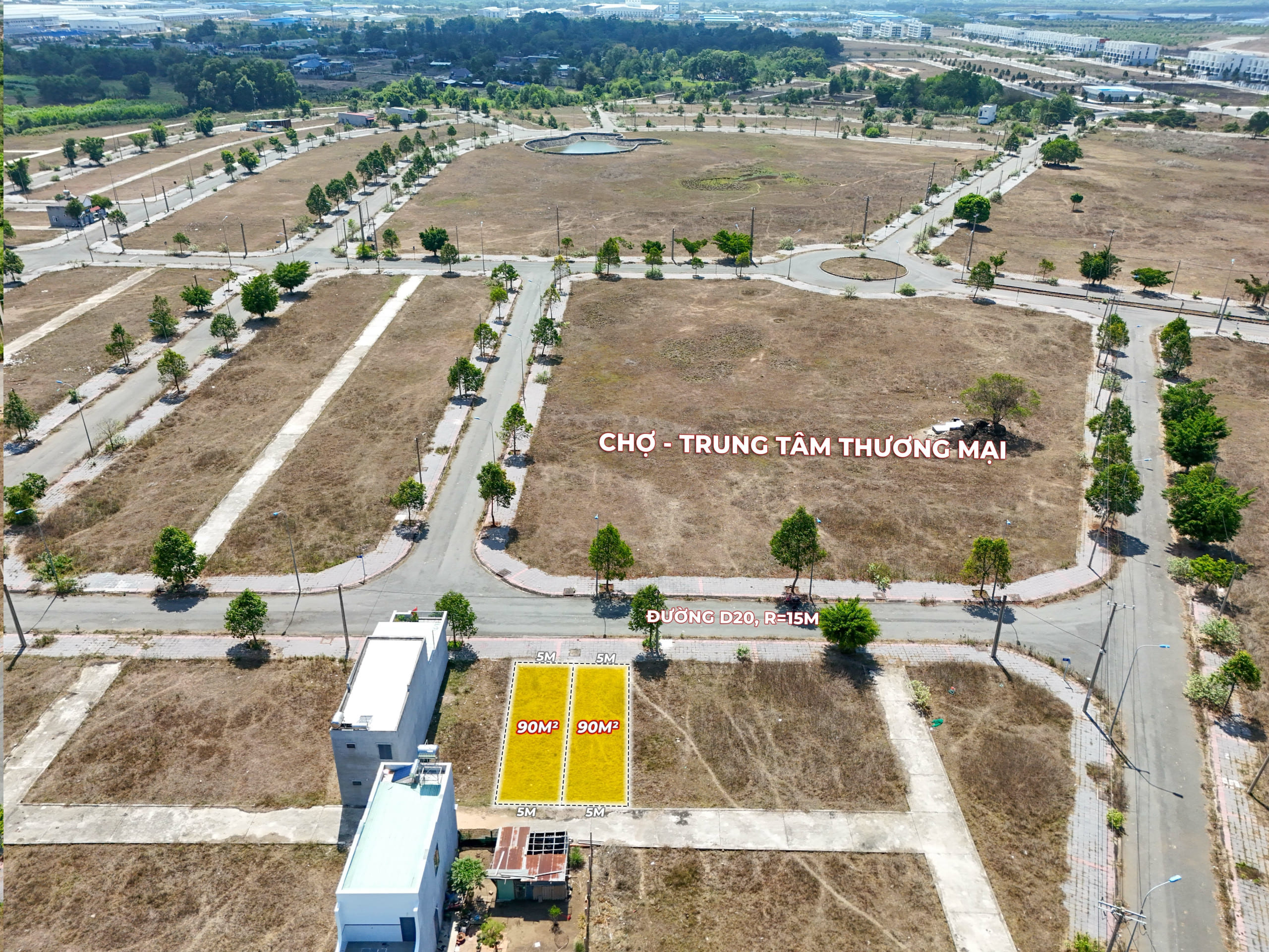 Bán đất tái định cư sonadezi châu đức
