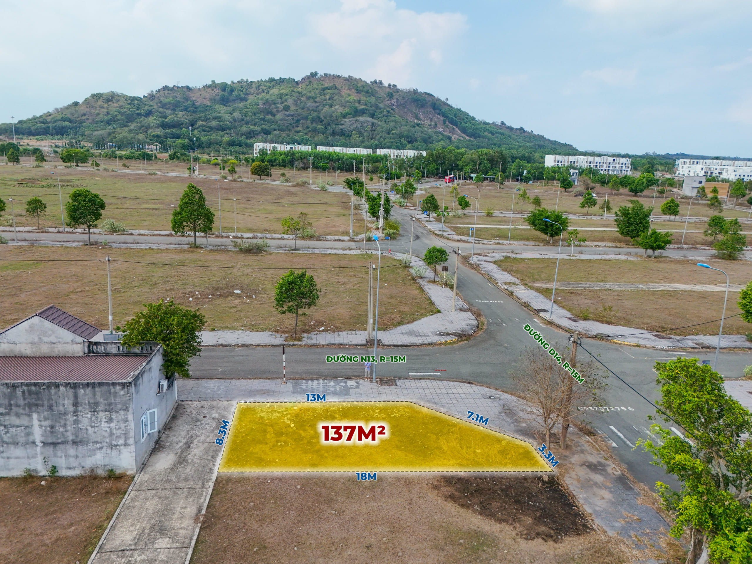Bán đất tái định cư sonadezi châu đức