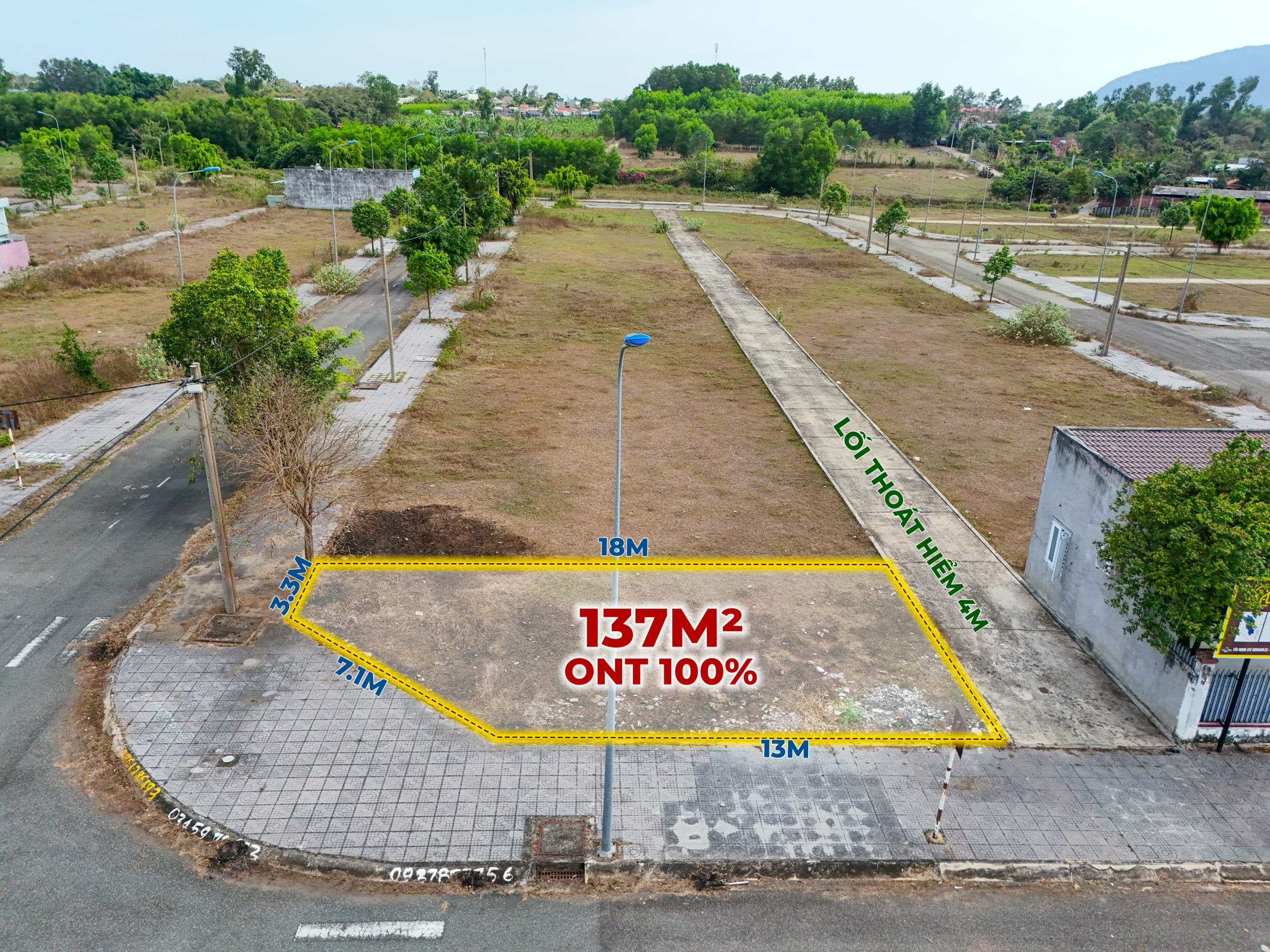 Bán đất tái định cư sonadezi châu đức