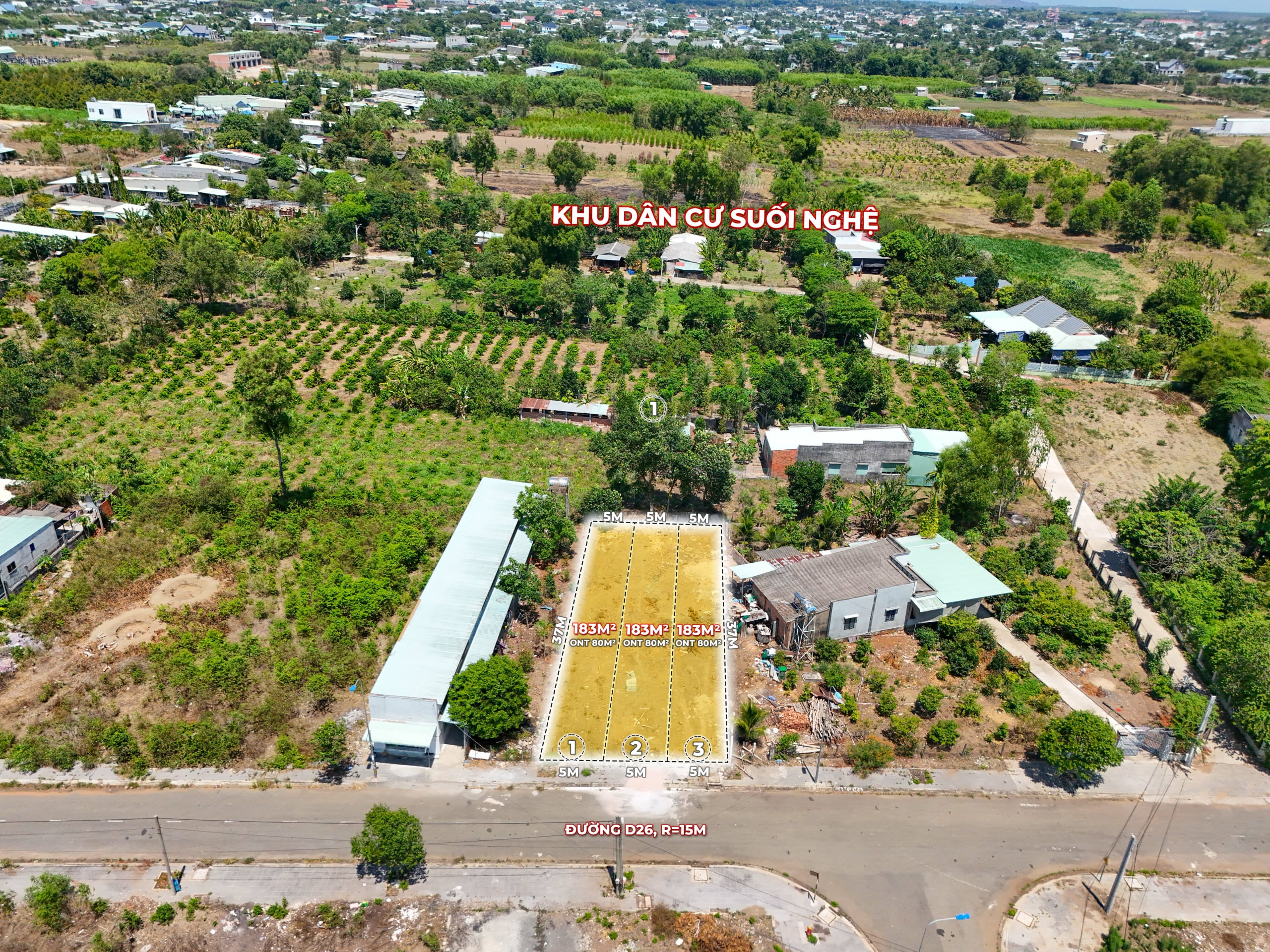 Bán đất tái định cư sonadezi châu đức