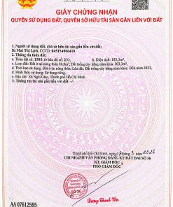 Bán đất tái định cư sonadezi châu đức