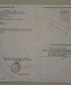 Bán đất tái định cư Sonadezi Suối Nghệ, Châu Đức
