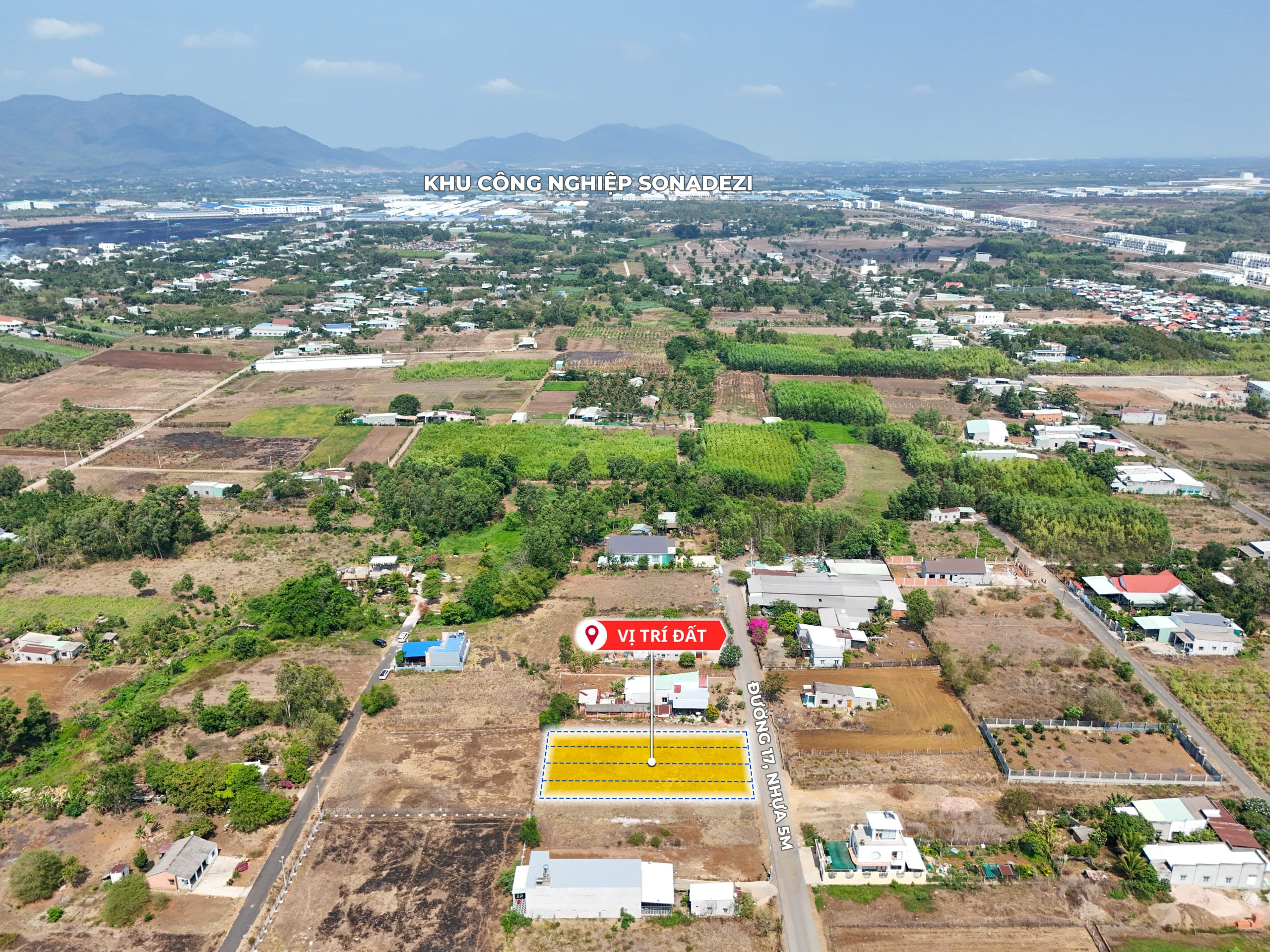 Bán đất xã Suối Nghệ Nghĩa Thành, Sonadezi Châu Đức