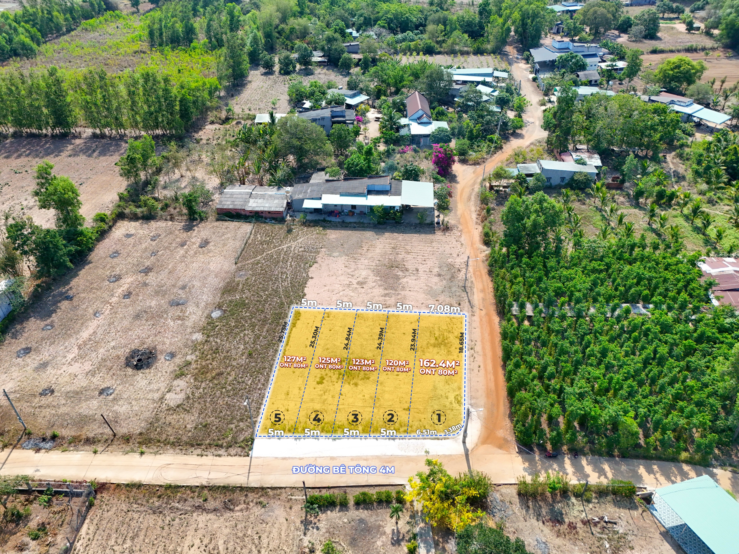 Bán đất xã Suối Nghệ Nghĩa Thành, Sonadezi Châu Đức
