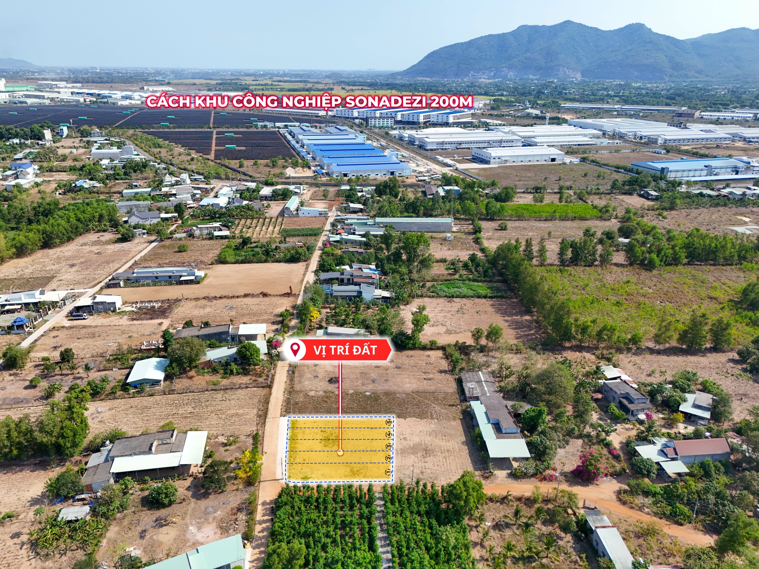 Bán đất xã Suối Nghệ Nghĩa Thành, Sonadezi Châu Đức