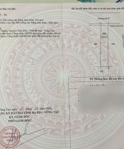 Bán đất xã Suối Nghệ Nghĩa Thành, Sonadezi Châu Đức