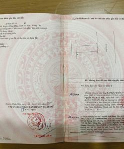 Bán đất tái định cư Sonadezi Suối Nghệ, Châu Đức