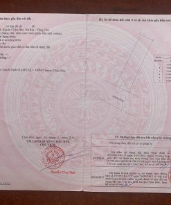Bán đất tái định cư Sonadezi Suối Nghệ, Châu Đức