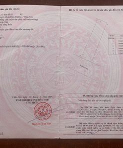 Bán đất tái định cư Sonadezi Suối Nghệ, Châu Đức