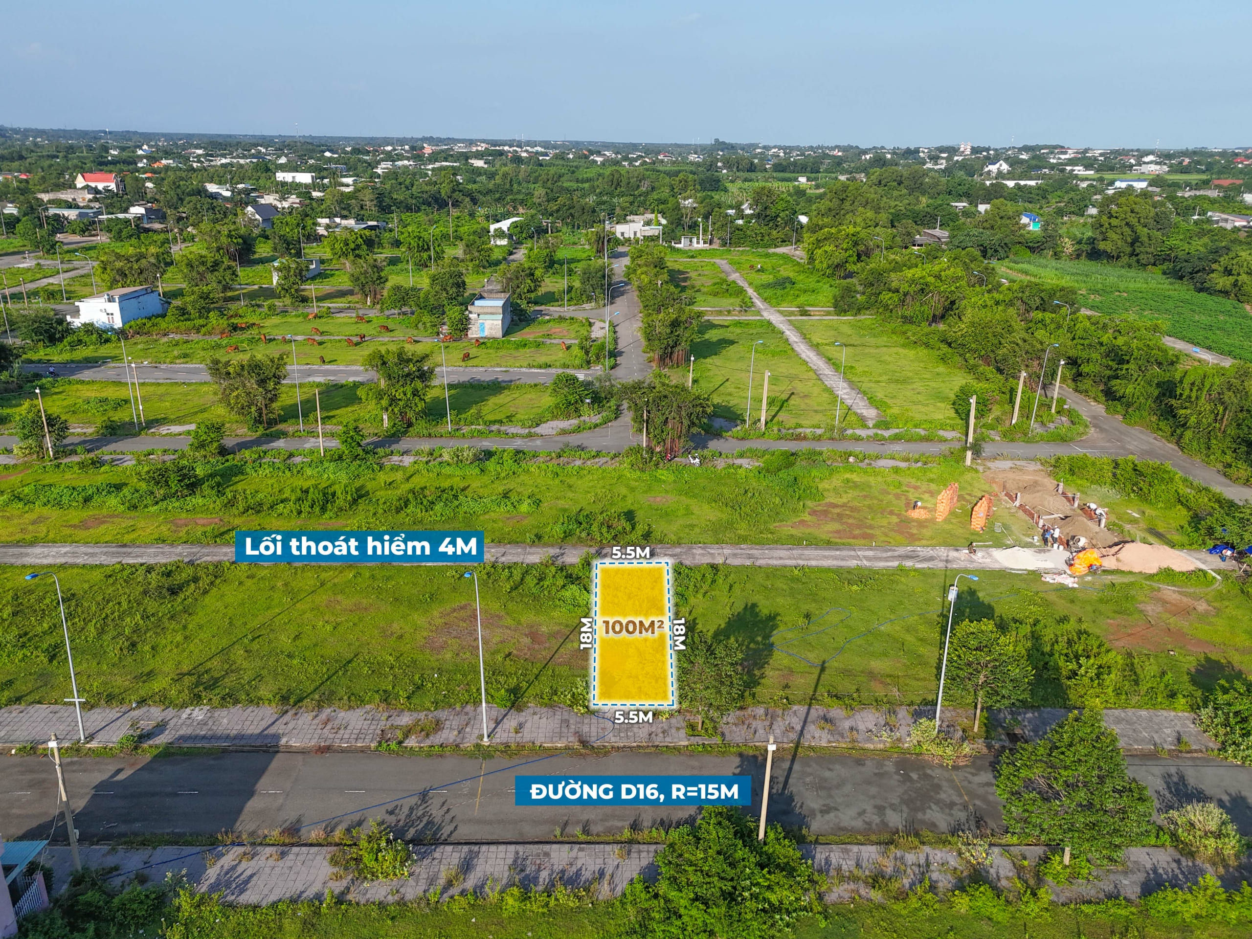 Bán đất tái định cư Sonadezi Suối Nghệ, Châu Đức